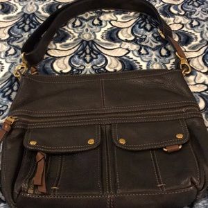 Fossil leather lg Morgan bag